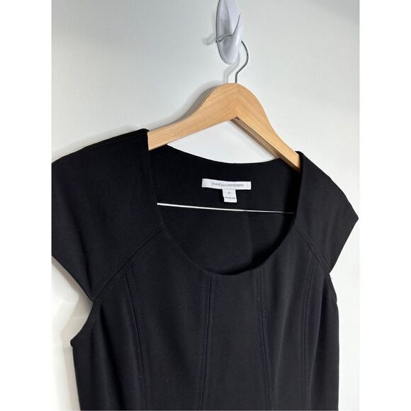 Diane Von Furstenberg Midi Pencil Dress Womens Size 6 Black - Picture 4 of 9